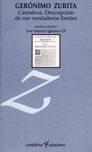 Cantabria, descripción de sus verdaderos límites, de Zurita | portada del libro