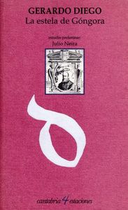 La estela de Góngora, de Diego | portada del libro
