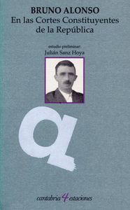 En las Cortes Constituyentes de la República, de Alonso González | portada del libro