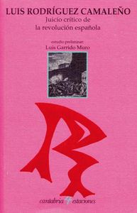 Juicio crítico de la revolución española, de Rodríguez Camaleño | portada del libro
