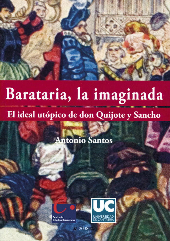 Barataria, la imaginada, de Santos | portada del libro
