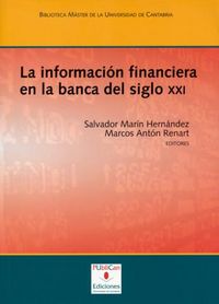 La información financiera en la banca del siglo XXI, de Aledo Martínez, Juana | portada del libro