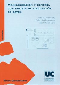 Monitorización y control con tarjeta de adquisición de datos, de Moreno Sáiz | portada del libro