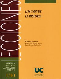 Los usos de la historia, de Lannon | portada del libro