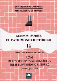 Cursos sobre el Patrimonio Histórico, 14, de Alonso López | portada del libro