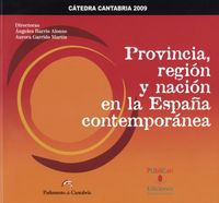 Provincia, región y nación en la España contemporánea, de Fusi | portada del libro
