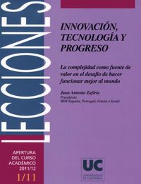Innovación, Tecnología y Progreso, de Zufiría Zatarain | portada del libro