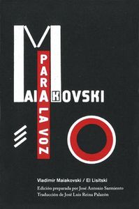 Para la voz, de Maiakovskiï | portada del libro