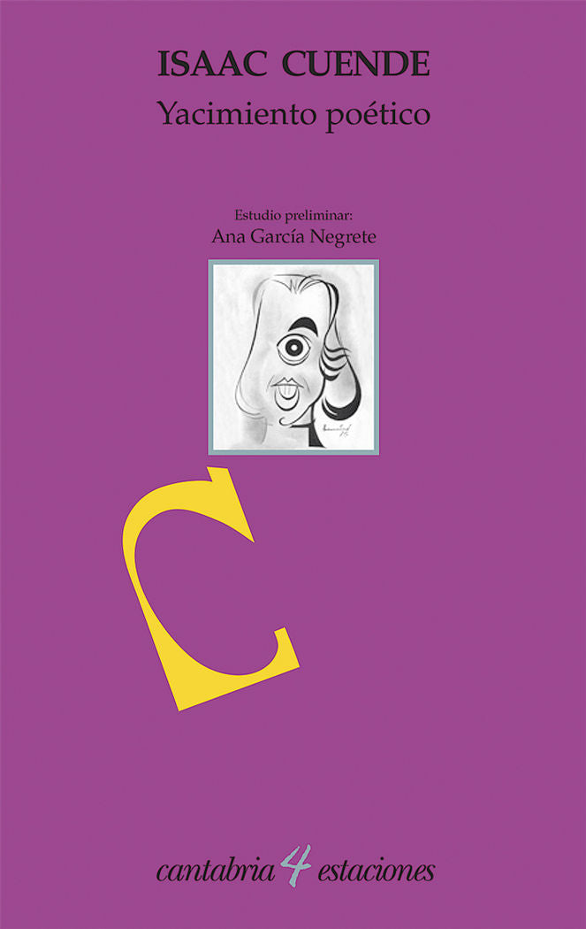 Yacimiento poético, de Cuende | portada del libro