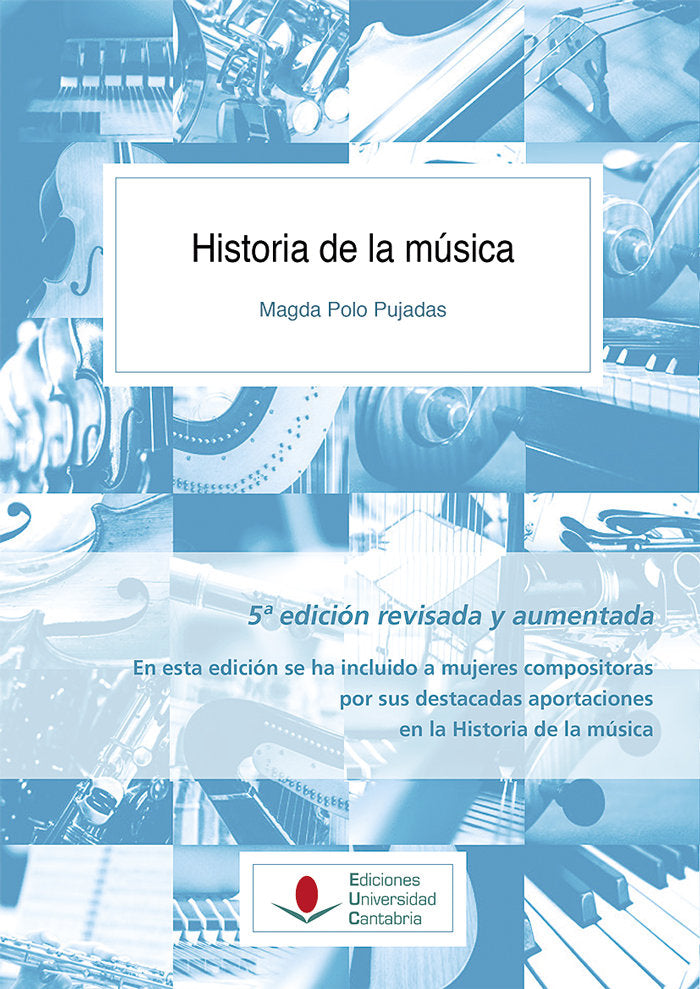 Historia de la música (5ª edición revisada y aumentada), de Polo Pujadas, Magda | portada del libro