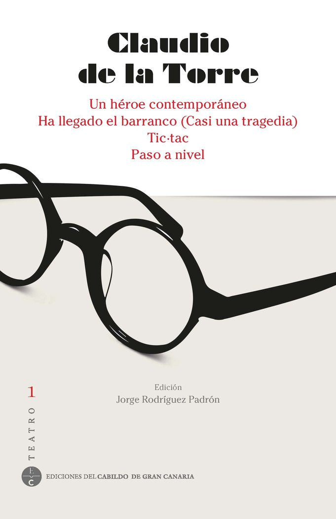 CLAUDIO DE LA TORRE TEATRO 1 | portada del libro