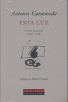 Esta luz, de Gamoneda | portada del libro