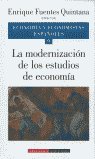 MODERNIZACION ESTUDIOS DE ECONOMIA, de FUENTES QUITANA | portada del libro