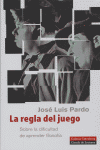 La regla del juego, de Pardo Torío | portada del libro