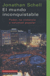 MUNDO INCONQUISTABLE, de Schell | portada del libro