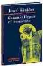 CUANDO LLEGUE EL MOMENTO, de Josef Winkler | portada del libro