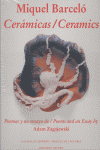CERAMICAS / CERAMICS, de Barceló | portada del libro