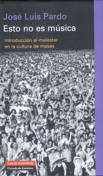 ESTO NO ES MUSICA   *, de Pardo Torío | portada del libro