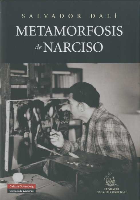 METAMORFOSIS DE NARCISO, de Dalí | portada del libro