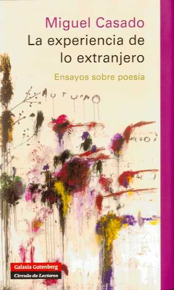 EXPERIENCIA DE LO EXTRANJERO, de Casado Mozo | portada del libro