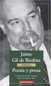Poesía y prosa, de Gil de Biedma | portada del libro