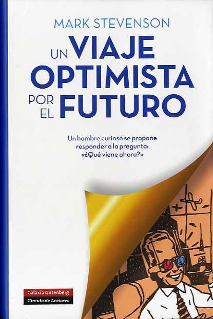 VIAJE OPTIMISTA POR EL FUTURO, de Stevenson | portada del libro