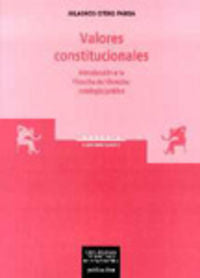 MU/2-Valores constitucionales, de Otero Parga | portada del libro