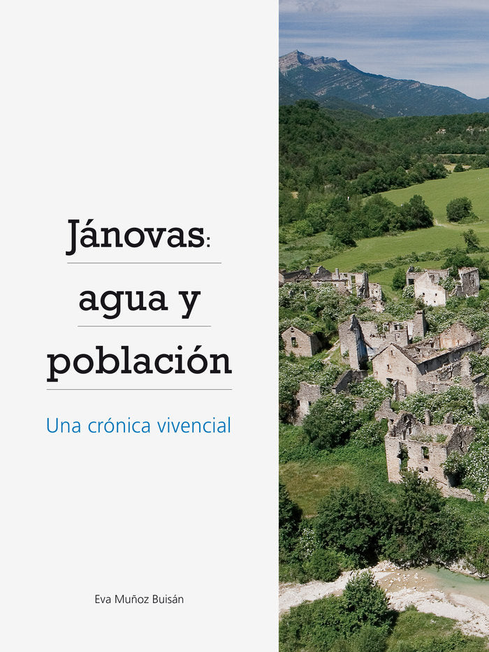 JANOVAS AGUA Y POBLACION, de MUÑOZ BUISAN | portada del libro