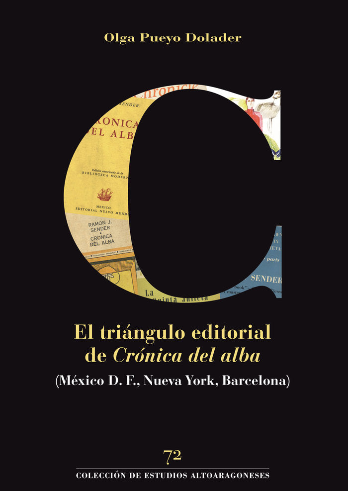 EL TRIANGULO EDITORIAL DE CRONICA DEL ALBA, de PUEYO DOLADER, OLGA | portada del libro