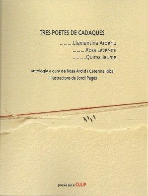 TRES POETES DE CADAQUES, de ARDID | portada del libro
