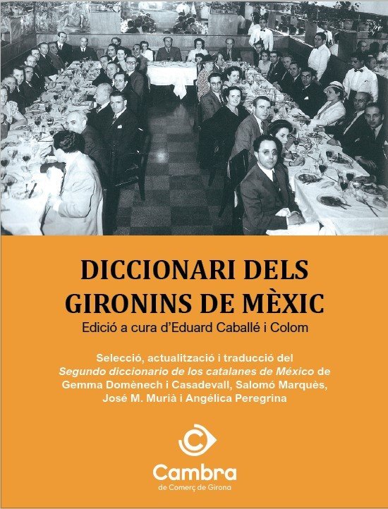 DICCIONARI DELS GIRONINS DE MEXIC | portada del libro