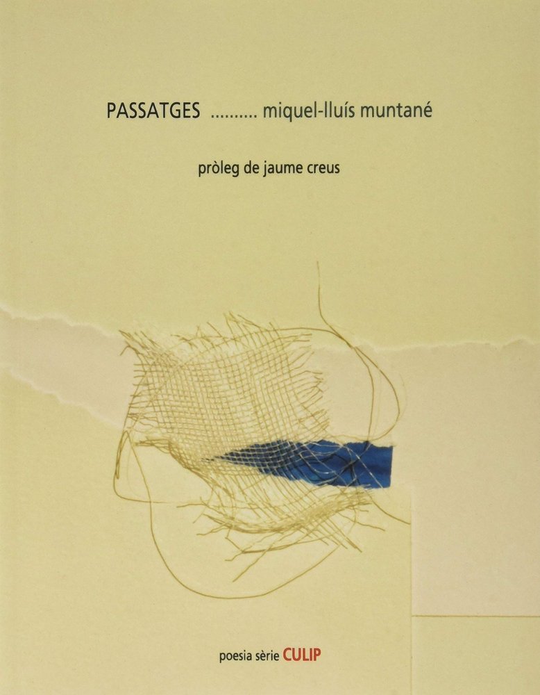 Passatges, de MUNTANE | portada del libro