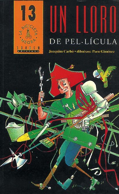 Un lloro de pel·lícula, de Carbó Masllorens, Joaquim | portada del libro