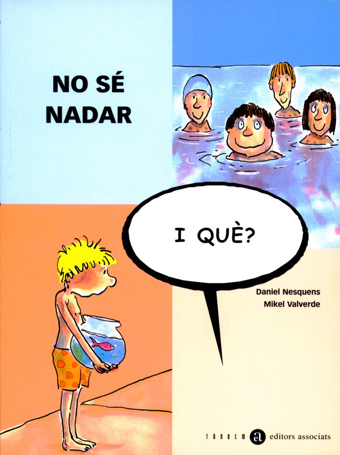 No sé nadar, i què?, de Nesquens, Daniel | portada del libro