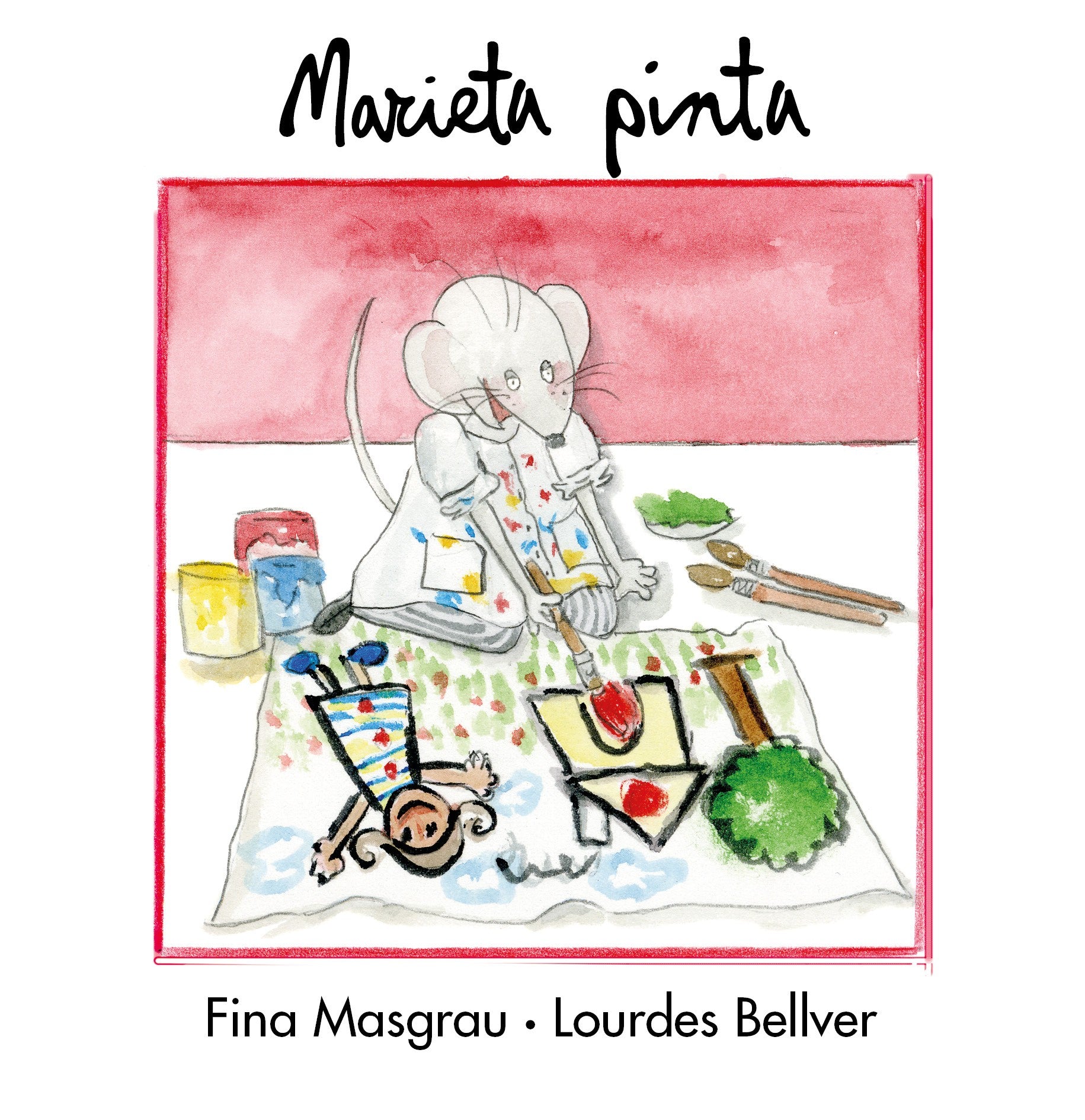 Marieta pinta, de Fina Masgrau | portada del libro