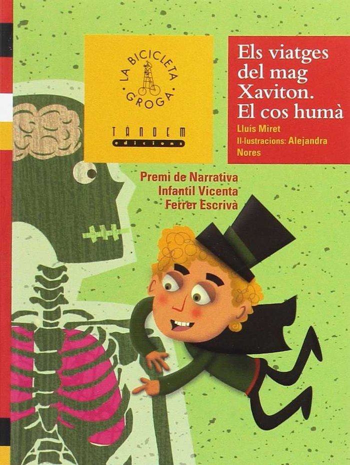 Els viatges del mag Xaviton. El cos humà, de Lluís Miret | portada del libro