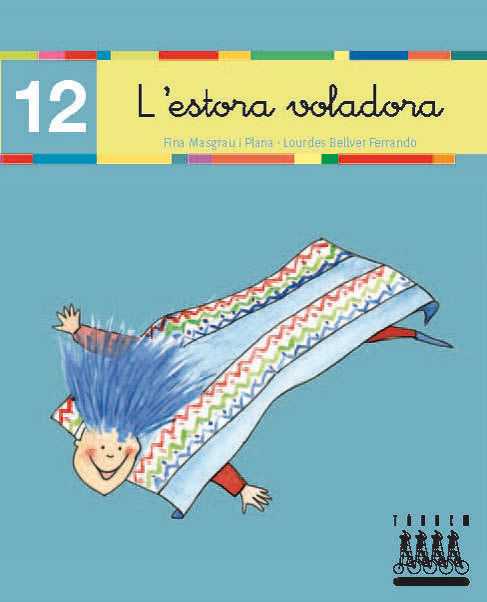 L´estora voladora (v), de Fina Masgrau | portada del libro