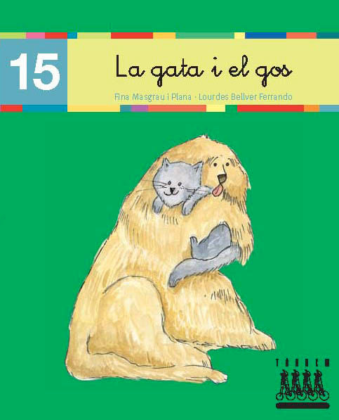 La gata i el gos (ga,go, gu / gue, gui), de Fina Masgrau, Lourdes Bellver | portada del libro