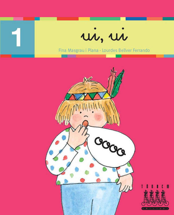 Ui, ui (vocals) (Català oriental), de Fina Masgrau, Lourdes Bellver | portada del libro