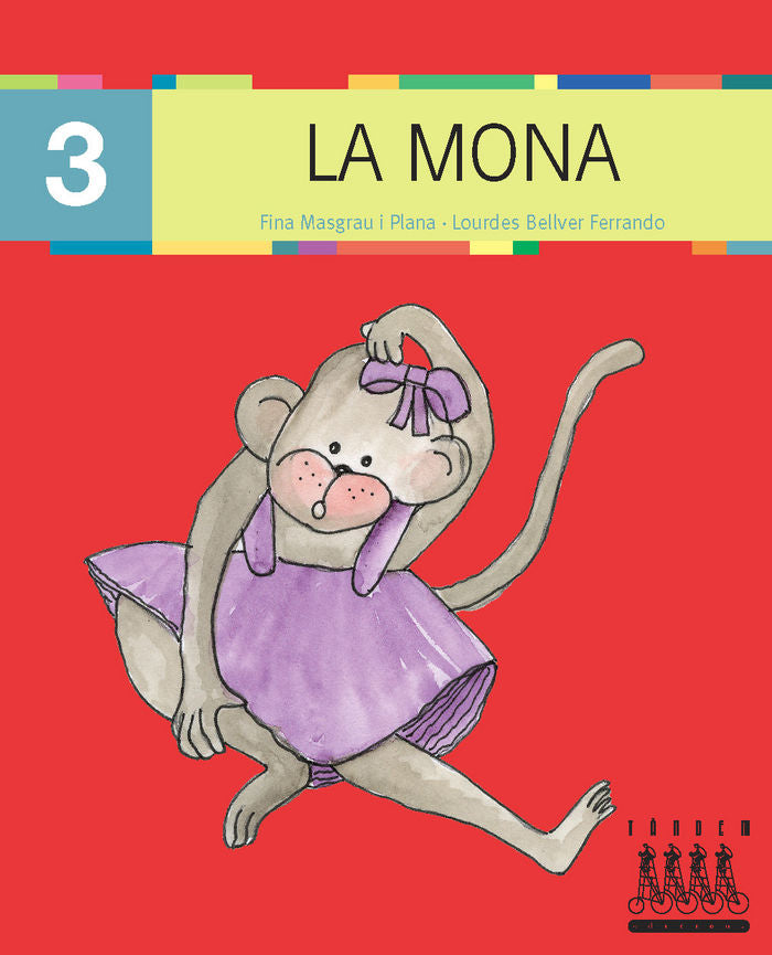 La mona (n,p) (Majúscula), de Fina Masgrau | portada del libro