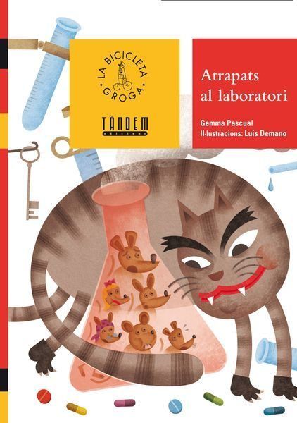 Atrapats al laboratori, de Pasqual i Escrivà, Gemma | portada del libro