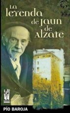La leyenda de Jaun de Alzate, de Pío Baroja | portada del libro