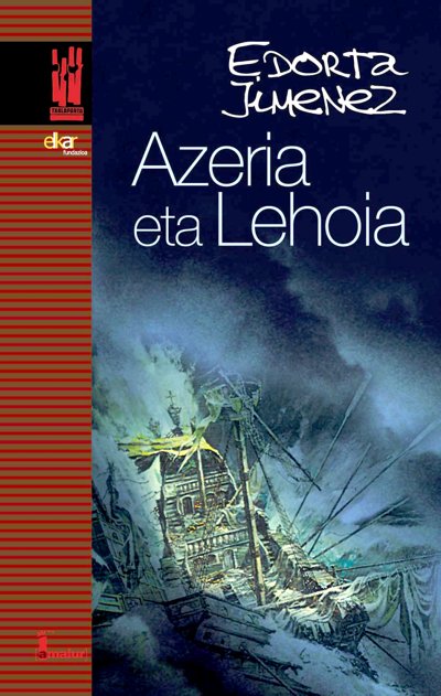 Azeria eta lehoia, de Jimenez Ormaetxea, Edorta | portada del libro