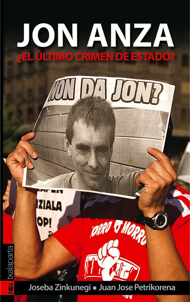 Jon Anza, de Zinkunegi, Joseba | portada del libro