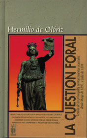 La cuestion foral, de De Oloriz Azparren, Herminio | portada del libro