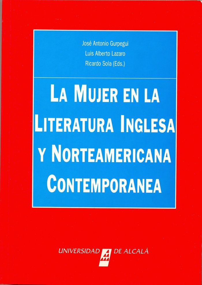 La mujer en la literatura inglesa y norteamericana., de Guerpegui | portada del libro