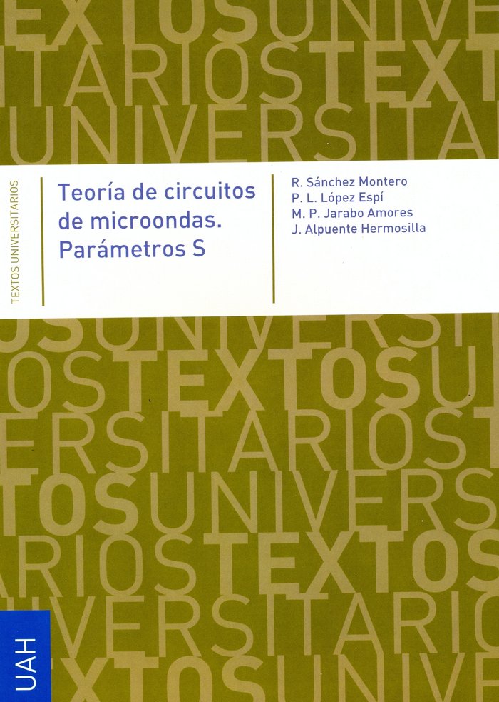 Teoría de circuitos de microondas, de López Espi | portada del libro