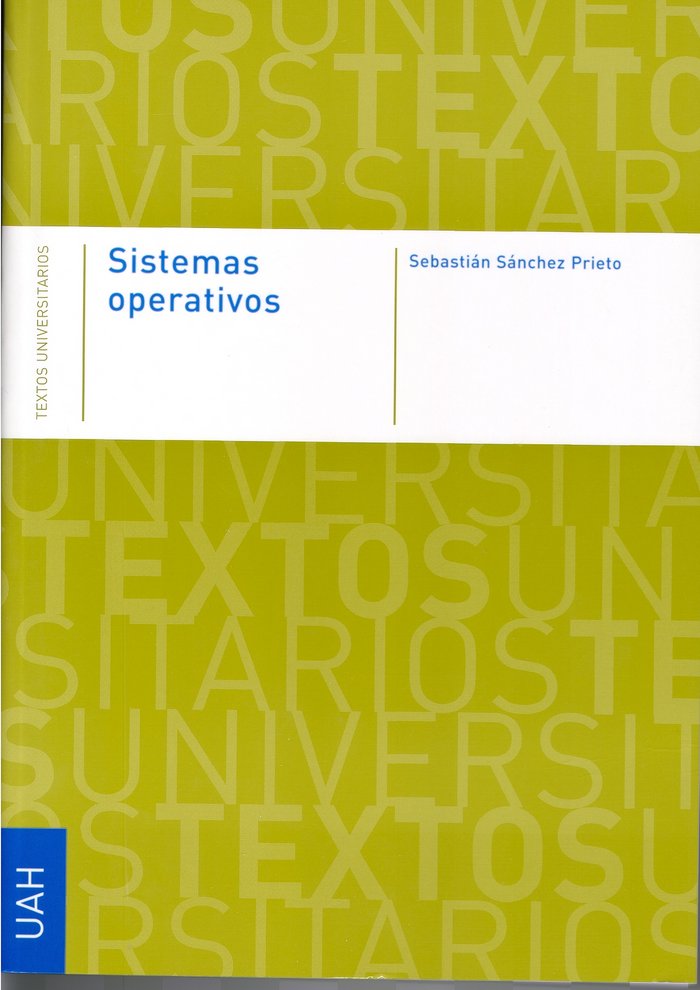 Sistemas operativos, de Sánchez Prieto, Sebastián | portada del libro