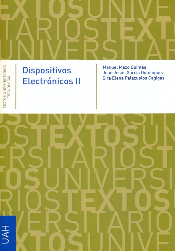 Dispositivos electrónicos II, de Mazo Quintas | portada del libro