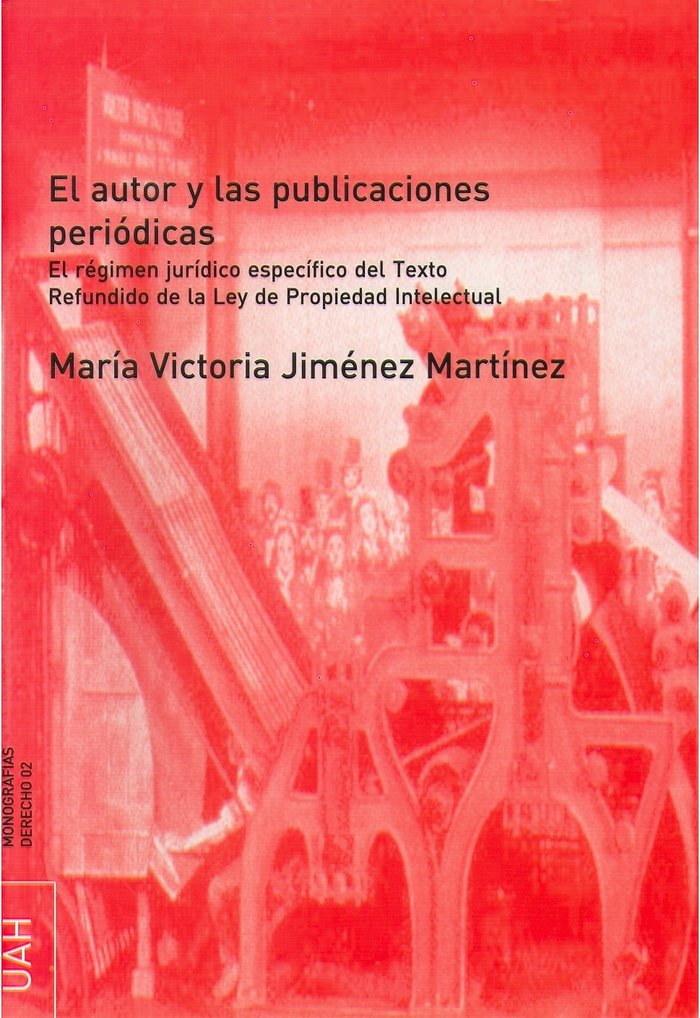 El autor y las publicaciones periódicas, de Jiménez Martínez | portada del libro